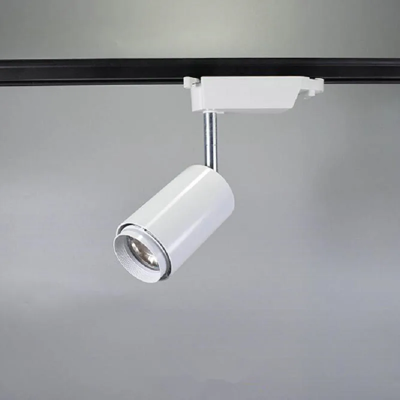 5 Вт LED COB рельсовый фонарь GU10 MR16 прожектор Регулируемый трек освещение лампа для