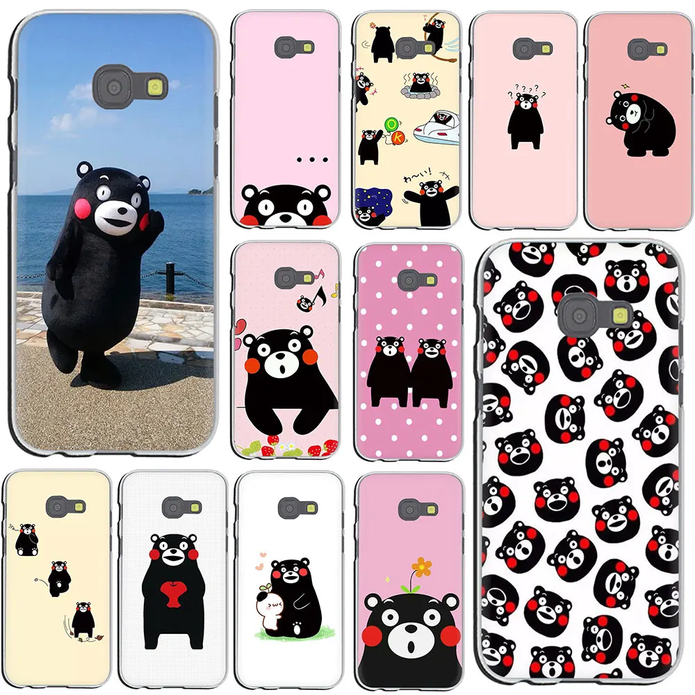 Kumamon прекрасный медведь жесткий чехол для телефона Япония 2015 2016 Galaxy J7 J6 J5 J3 J2 J1