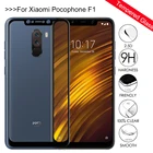 Закаленное стекло с полным покрытием для Xiaomi Pocophone F1, Защита экрана для xiaomi pocofone F1 Poco F 1 Global, защитная стеклянная пленка