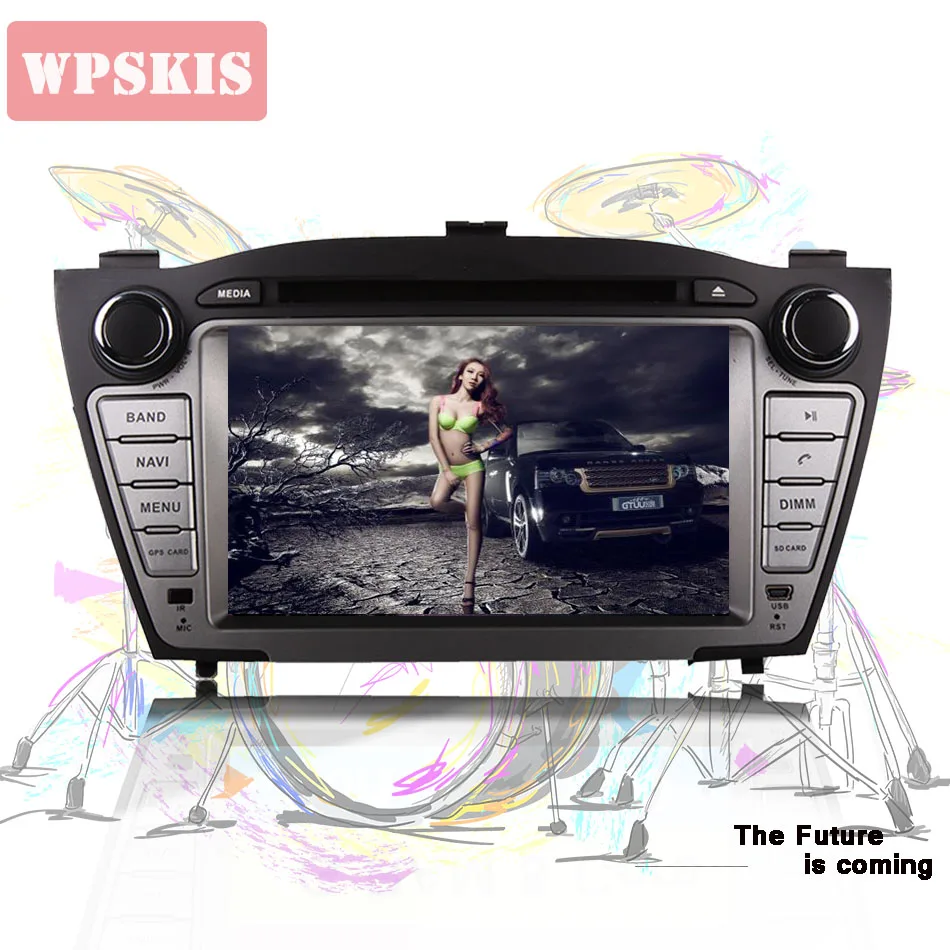 1024*600 Octa Core 4G RAM 64G Android 9 0 автомобильный DVD плеер для Hyundai IX35 Tucson 2009 2010 2011 2012 2013 радио