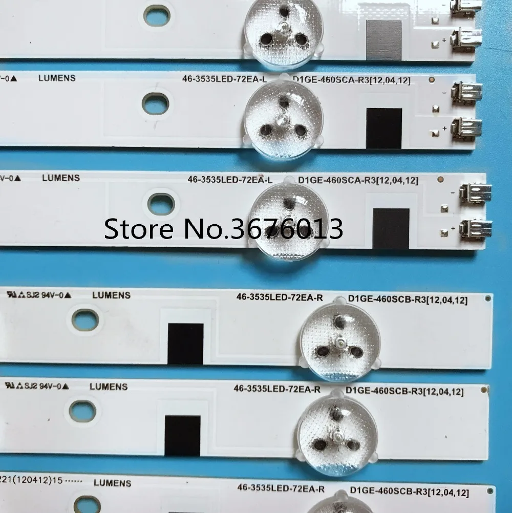 D1GE-460SCA-R3 46-3535LED-72EA-L BN96-24147A для Samsung HG46NA578LB HG46NA590LB UN46EH5000F UN46EH5050F un4653 EH | Лампы и