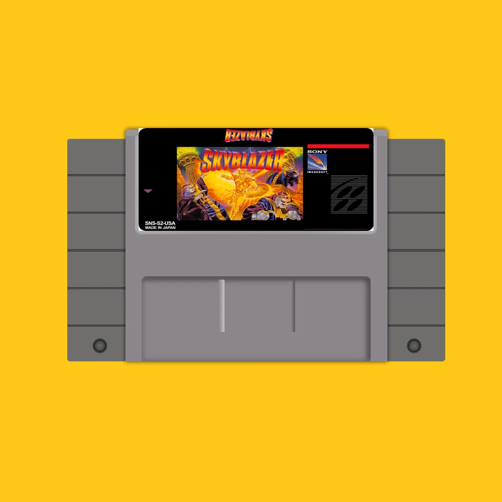 16-битная игровая карта SkyBlazer для игроков в США NTSC | Электроника