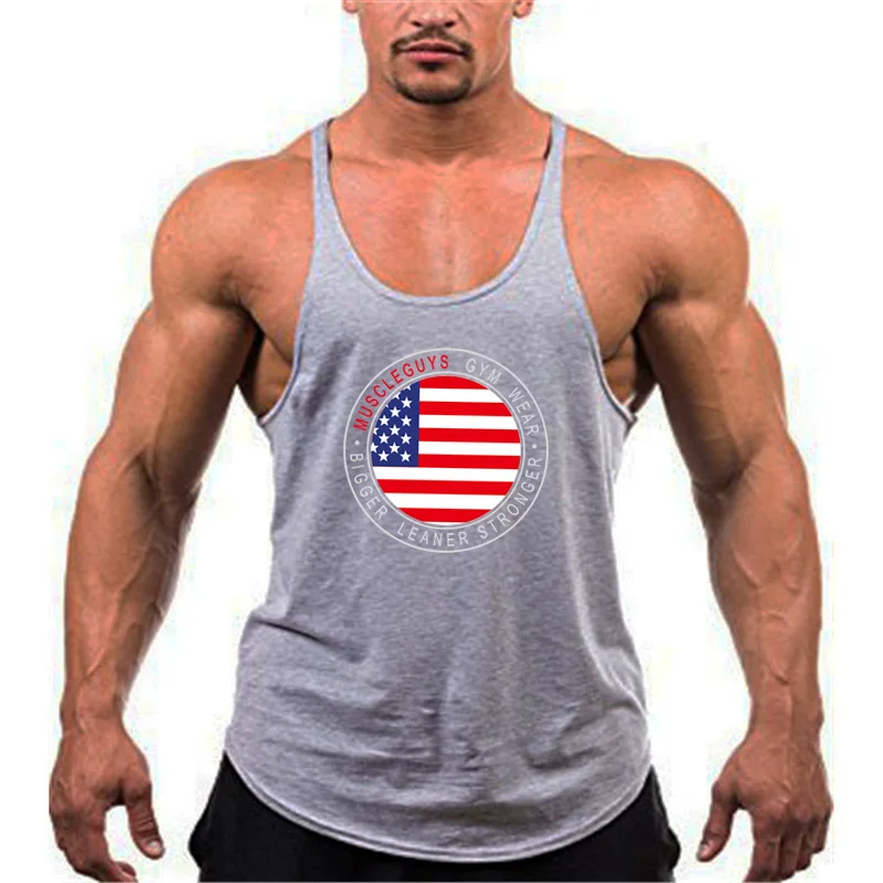 Muscle Guys 2020 новый жилет для тренажерных залов одежда бренда singlet canotte бодибилдинг