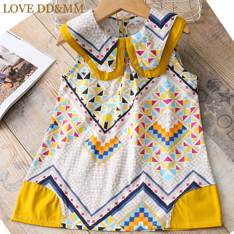Летние платья для девочек LOVE DD &amp MM новая детская одежда винтажное этническое