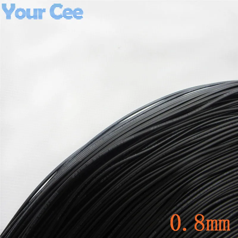 1 м термоусадочная Изоляционная трубка 600 напряжения черная комплект проводов