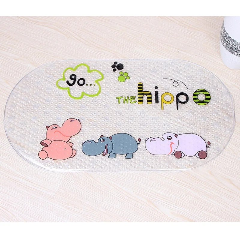 Противоскользящий коврик для ванной из ПВХ с рисунком мультфильма маленьких