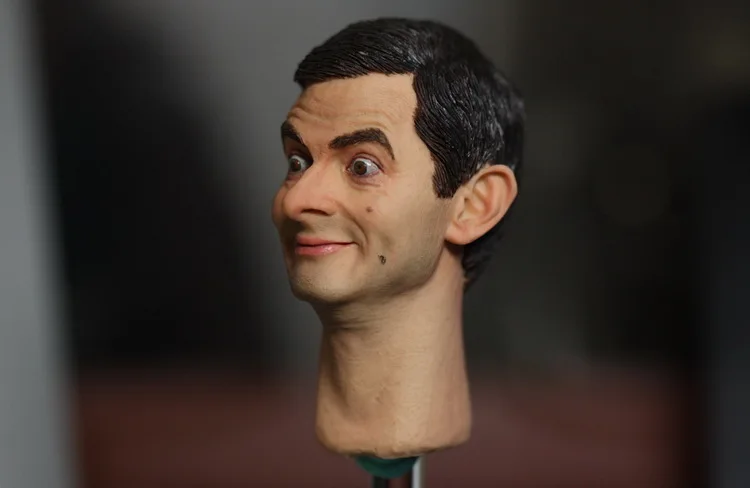 [ESTARTEK] KUMIK KM13 81 1/6 Mr Bean Head Sculpt для коллекционной экшн фигурки сделай сам 12 дюймов|head