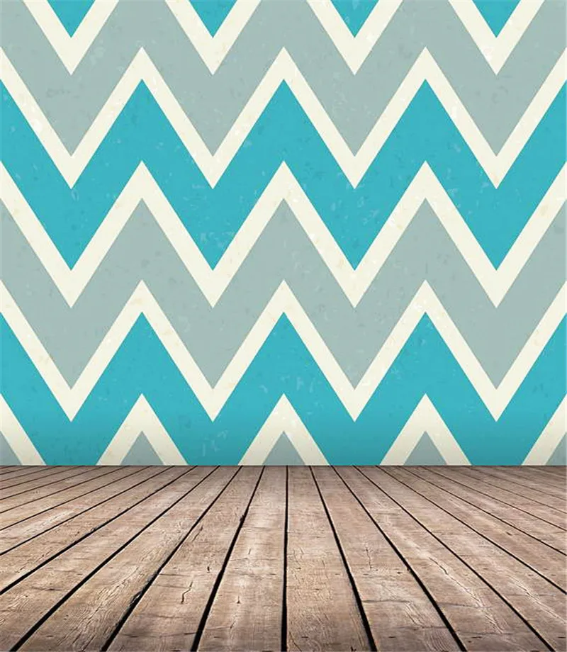 Фон для фотосъемки с темно-синим и серым деревянным полом светильник