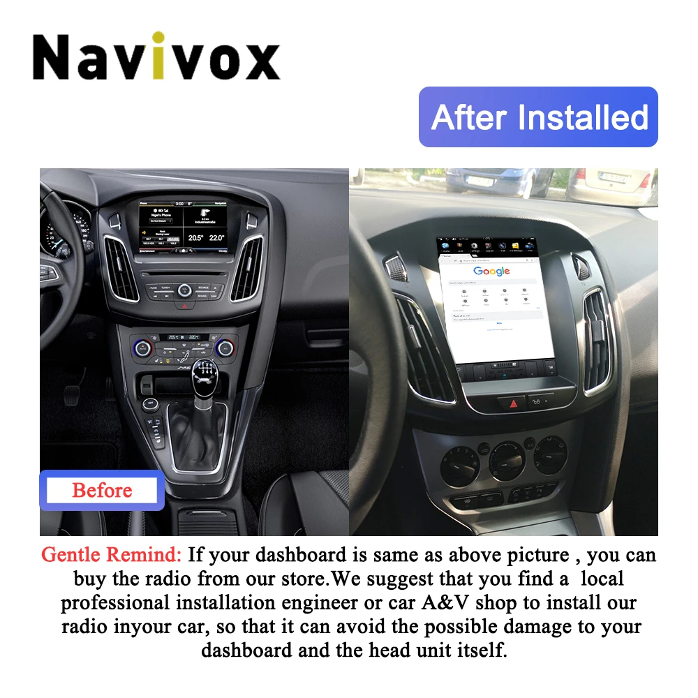 Navivox 10," Android 7,1 автомобильный DVD для Ford Focus 2012- Авто Аудио Видео Радио RDS стерео WiFi gps навигация камера заднего вида
