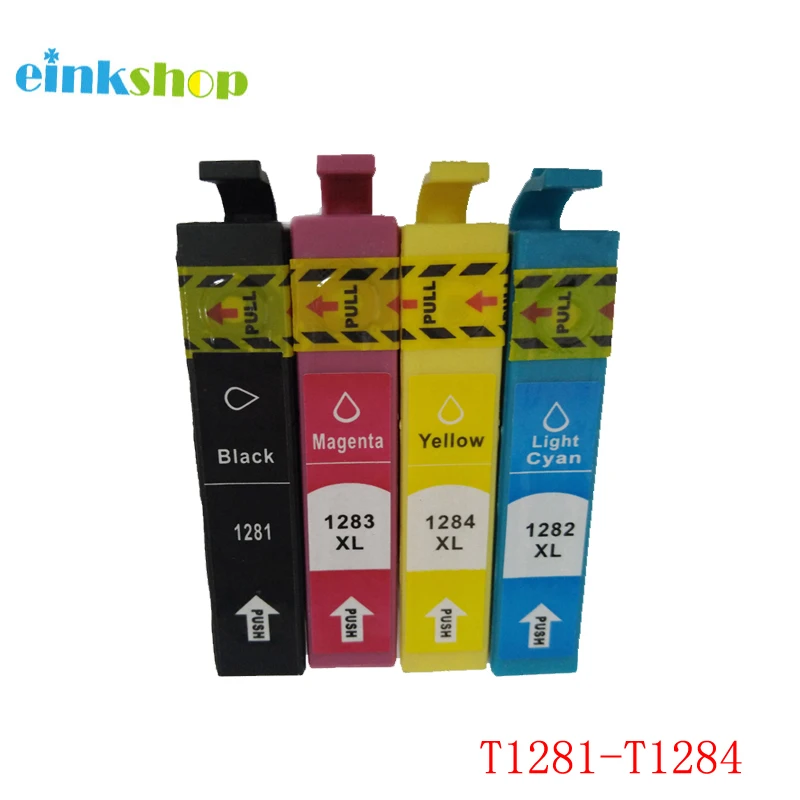 Картриджи einkshop T1281-T1284 чернила для принтера Epson Stylus sx125 sx130 sx230 sx235w sx420w sx430w sx425w sx435W
