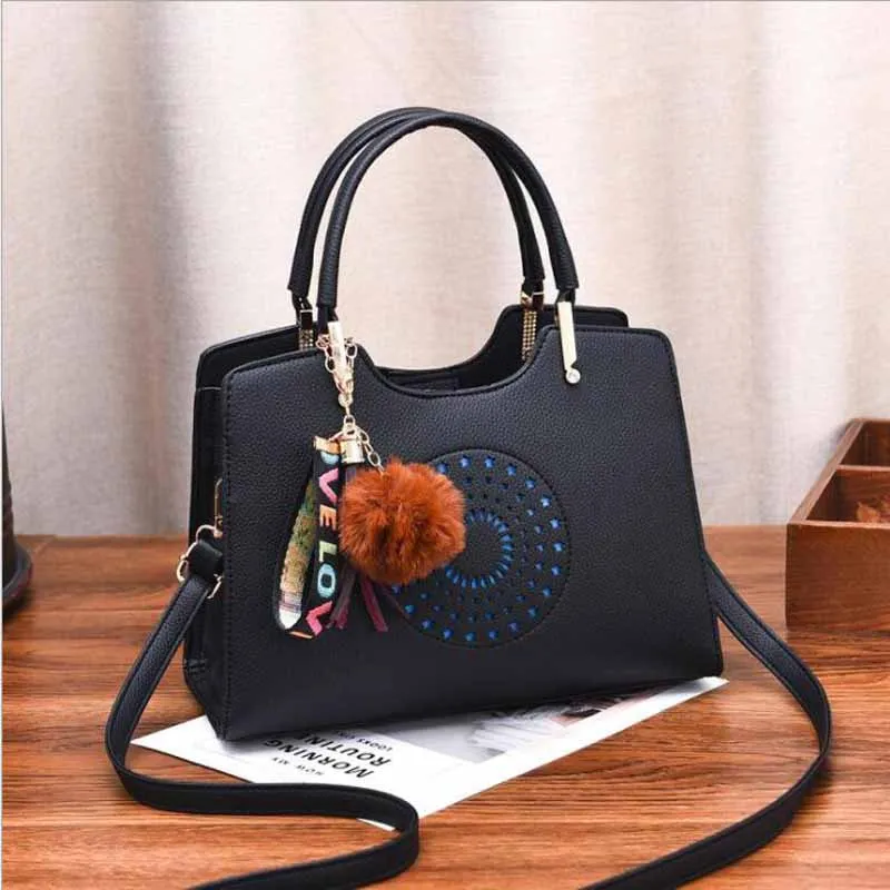 

New 2019 Elegant Shoulder Bag Women Designer Luxury Handbags Women Bags Plum Bow Sweet Messenger Crossbody Bag