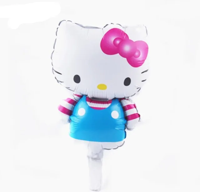 KUAWANLE 50 шт./лот Мини Hello Kitty воздушный шар для вечеринки с мультяшным рисунком KT