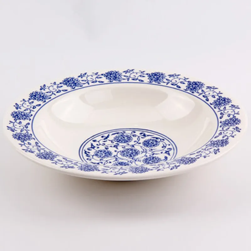 3 шт. Высокое качество китайский стиль чаша посуда синие и белые чаши салат