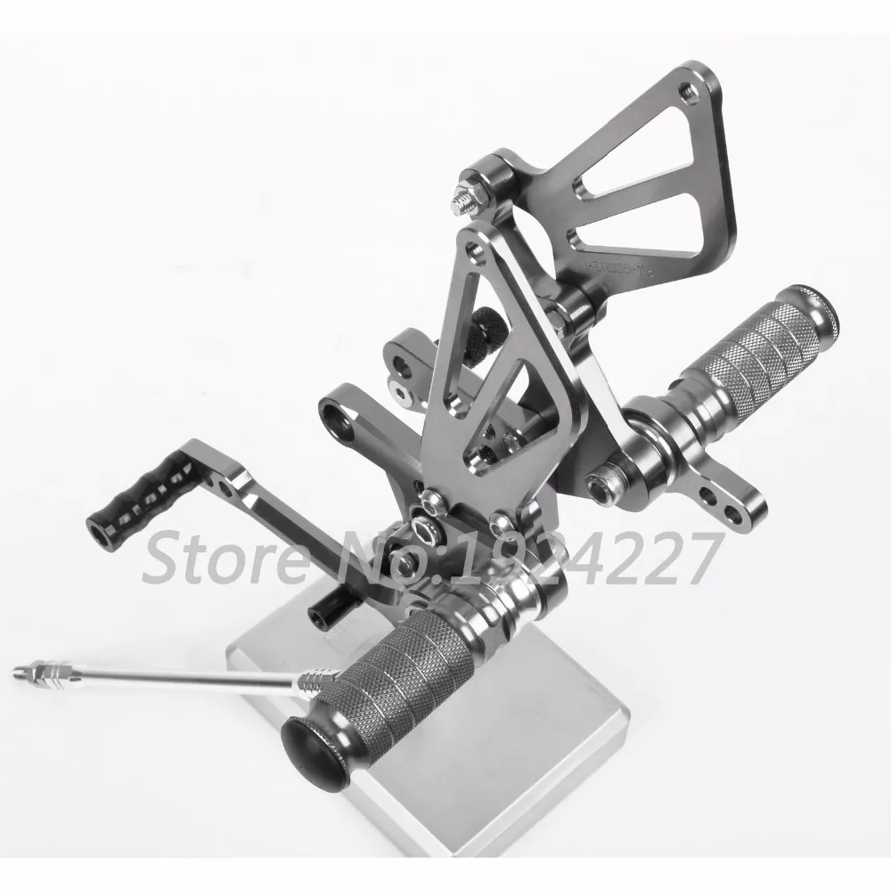 8 видов цветов CNC Rearsets для Suzuki GSXR 750 1996 2005 задний комплект мотоциклетные