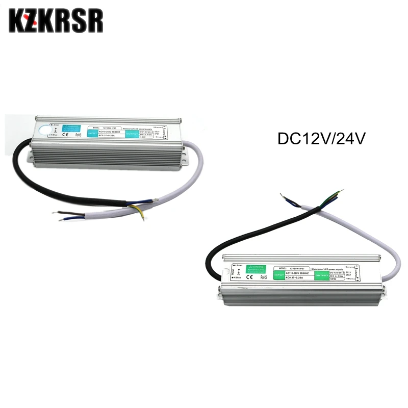 DC 12 V/24 V 10 w/15 w/20 w/25 w/30 w/50 w/80 w/150 WLed трансформатор питания переключатель адаптер