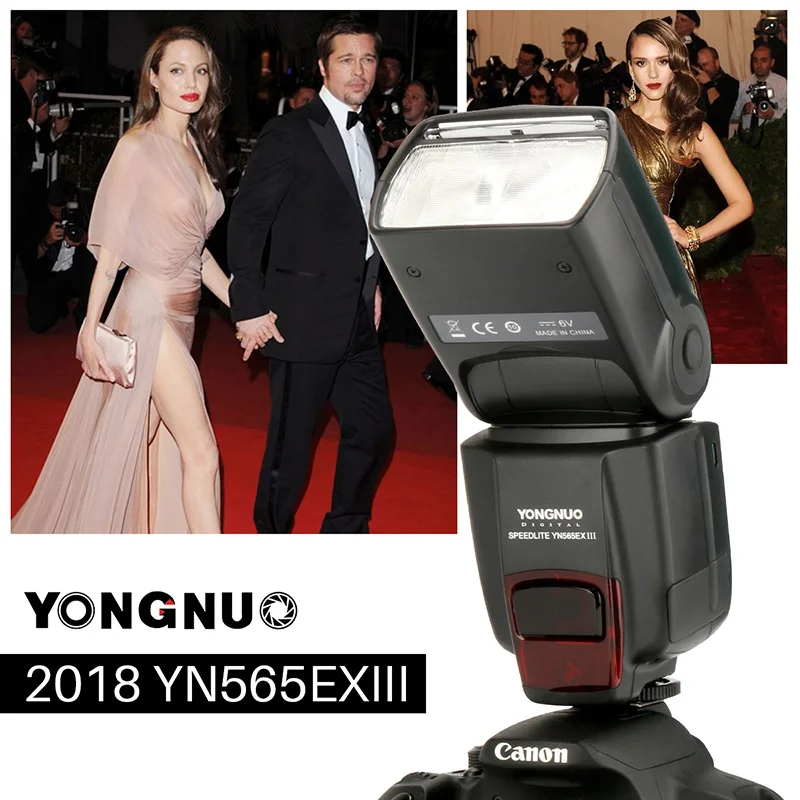 Светодиодная лампа для видеосъемки YONGNUO YN565EX III Беспроводной ttl синхроконтакта