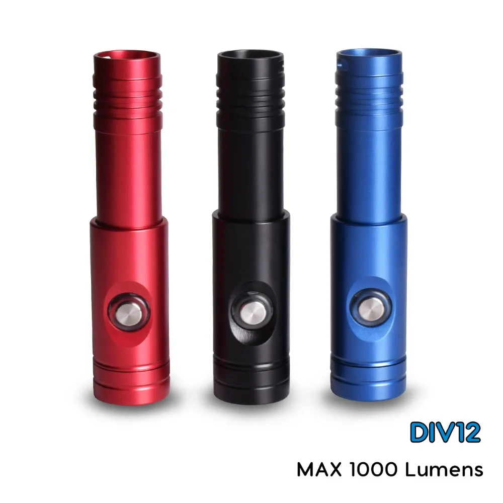 Фонарик для дайвинга Asafee ярсветильник светодиодный водонепроницаемый фонарь Cree