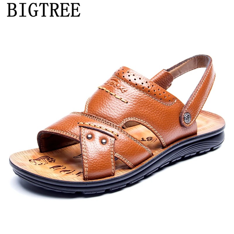 Мужские шлепанцы пляжные мужские уличные сандалии дизайнерская обувь летние