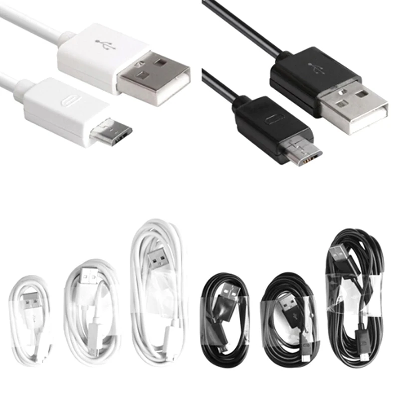 84 см Micro USB 2 0 Тип удлинитель зарядный Дата кабель черный Новинка Лидер