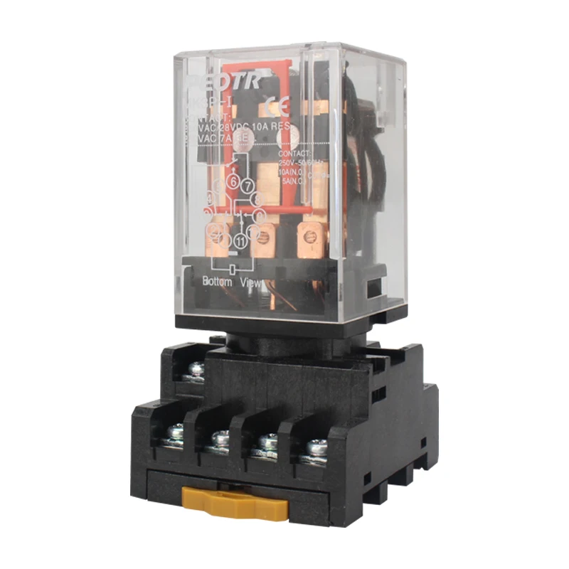 MK3P I 1 общего назначения AC 24 в 110 В 220 DC12V катушка 11 контактов электромагнитное реле