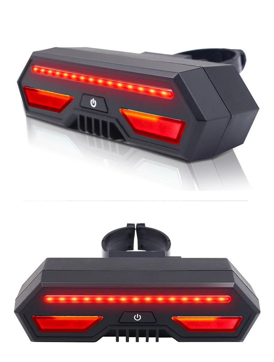 NEWBOLER 2200 мАч светодиодный задний светильник для велосипеда USB умный беспроводной пульт дистанционного управления поворотники водонепроницаемый Предупреждение ющий задний фонарь