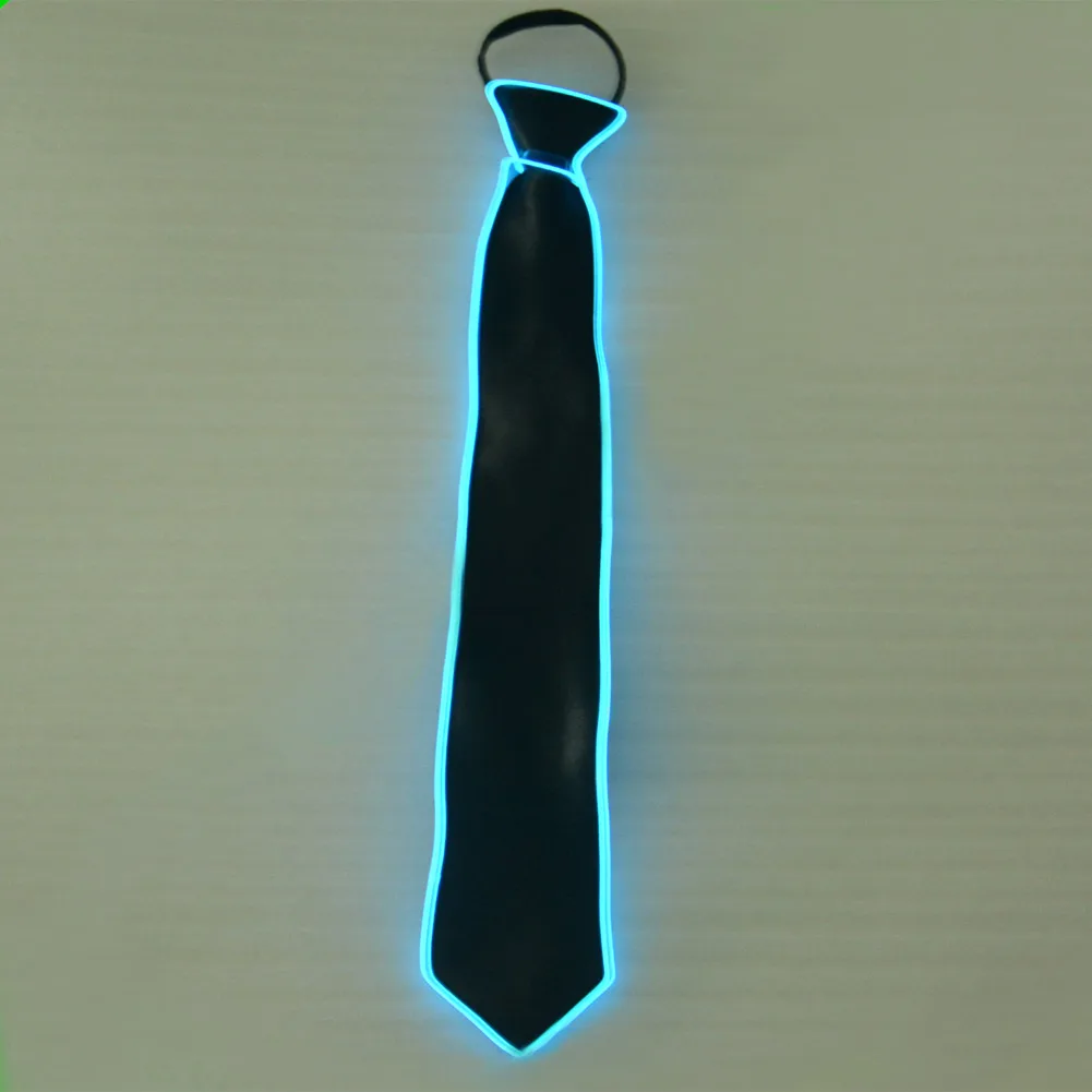 Light Up Novelty Luminous Necktie For Party DJ bar club AAA Battery | Лампы и освещение