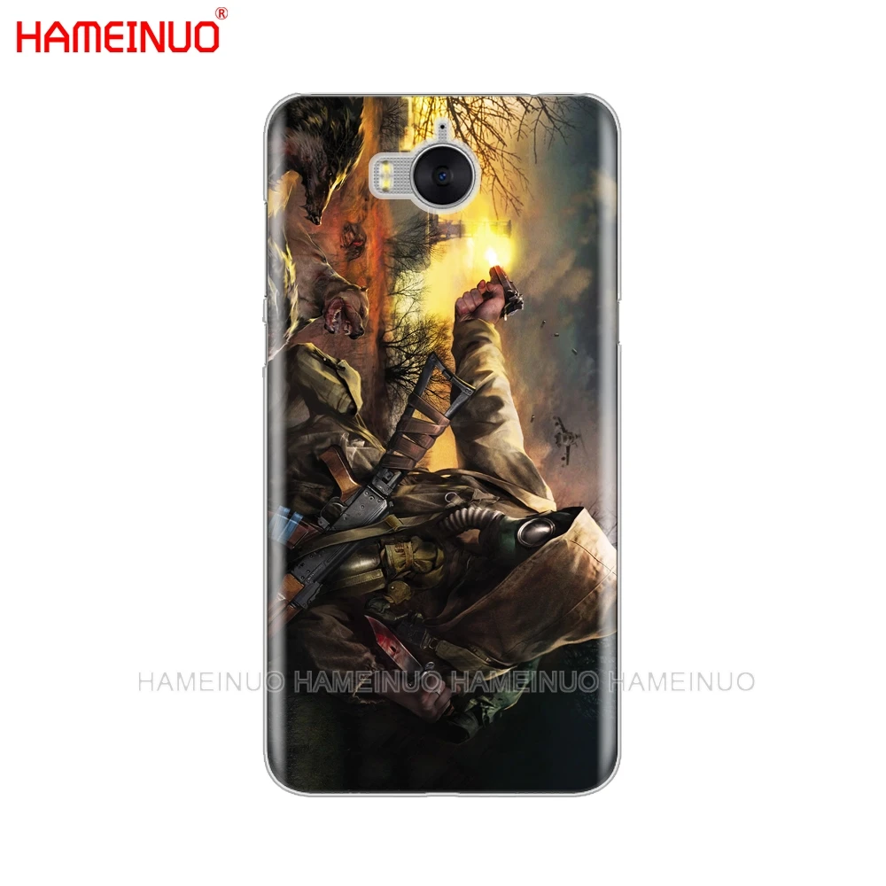 HAMEINUO stalker clear sky Game Модный Роскошный чехол для сотового телефона huawei honor 3C 4X 4C 5C 5X 6 7