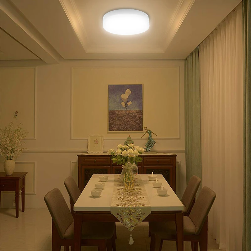 

Surface Mounted LED Ceiling Light 6W 12W 18W 24W Panel Lamp Warm/Cold White AC85-265V Round LED Spot Light for Home Dec
