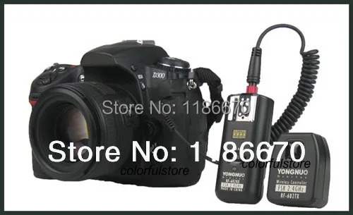 Беспроводной студийный триггер Yongnuo RF 602 RF602 Speedlite Speedlight с дистанционным спуском