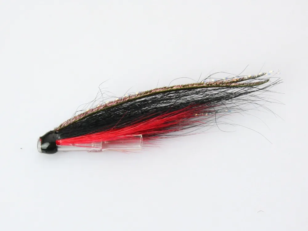 Тубус Fly Mini Sunray Shadow Riffle Hitch мухи лосося 8 цветов в комплекте (8 шт. упаковке)|salmon