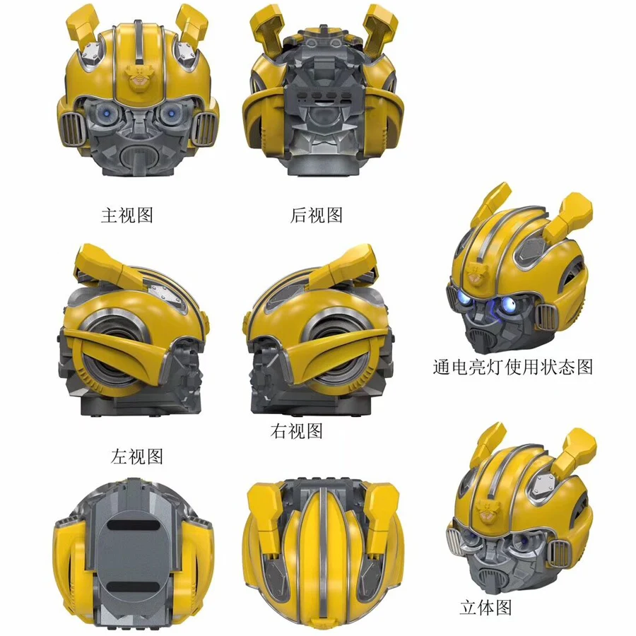 Трансформеры для планшетов Bluetooth Bumblebee динамик сабвуфер с поддержкой FM TF телефона