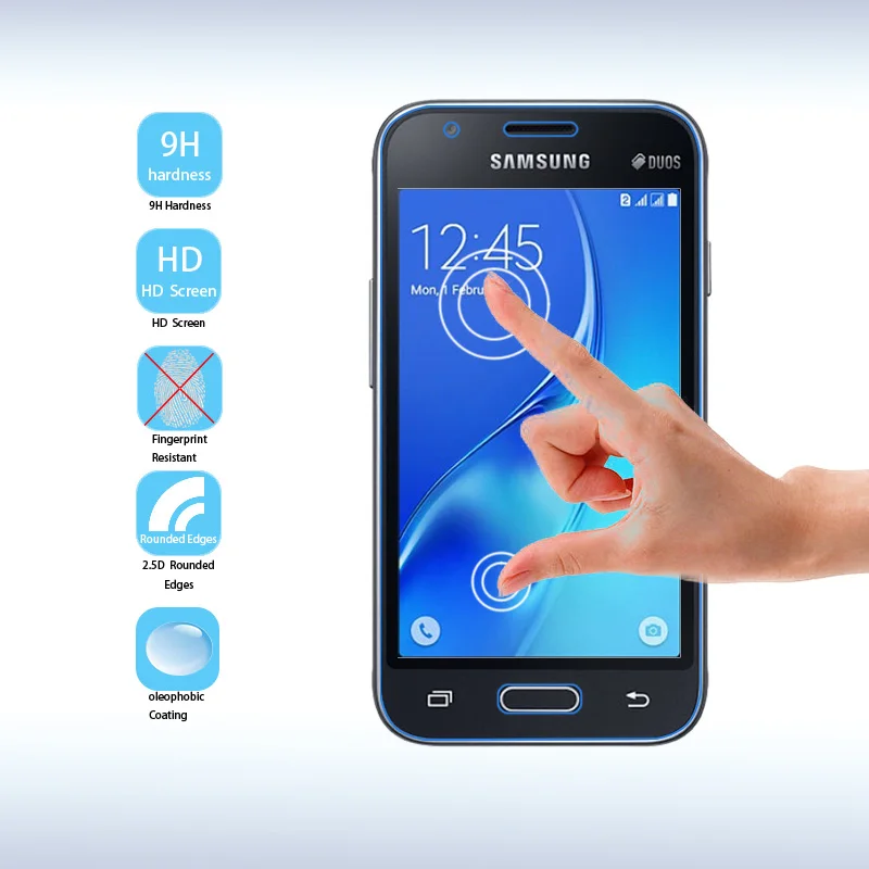 Закаленное стекло 9H для Samsung Galaxy J1 Mini J105H J 105 J1Mini duos 2016 SM Nxt Duos защита экрана