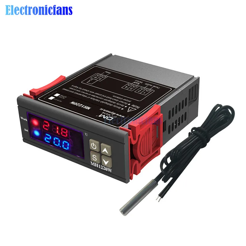 AC 110 V 220 12 72 MH1220W светодиодный цифровой термостат температурный контроллер
