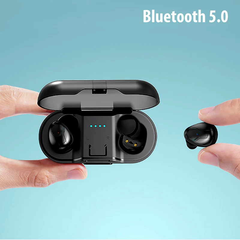 DFOI Bluetooth наушники AirBuds беспроводные bluetooth гарнитура 5 0 мини для телефона