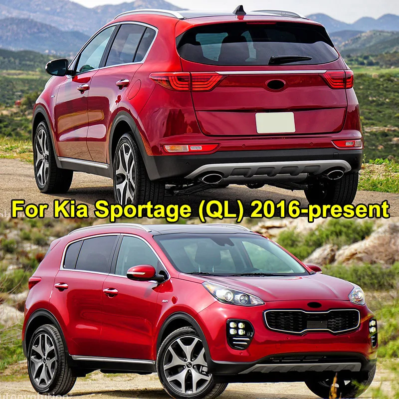 Для Kia Sportage QL 2016 2017 2018 2019 хромированный передний задний противотуманный