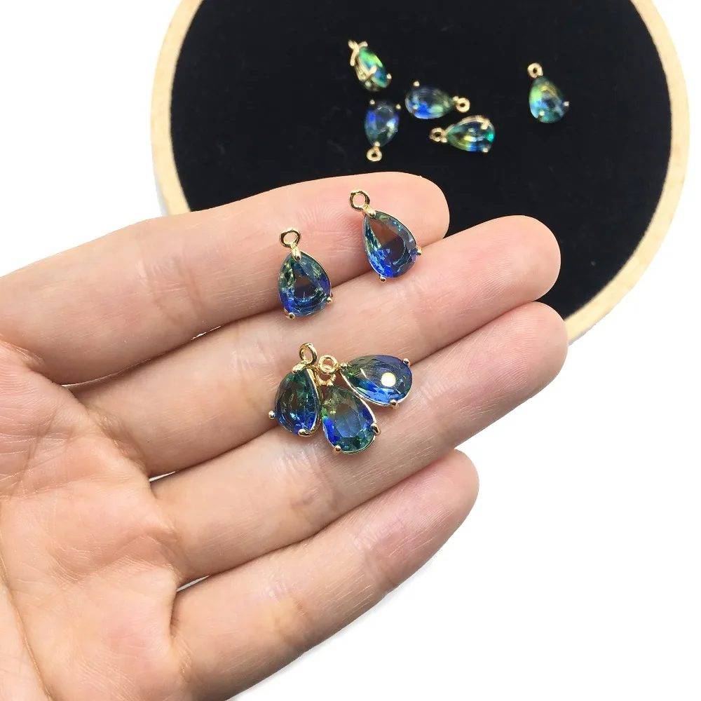 Набор для изготовления ювелирных изделий GUFEATHER набор самостоятельного из стекла