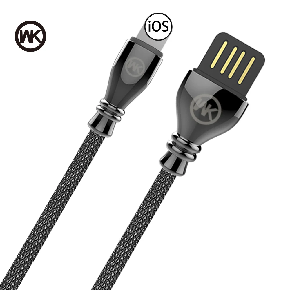 Дизайн WK Micro USB кабель Быстрая зарядка USB кабель для передачи данных для samsung Xiaomi Tablet Android usb зарядный Шнур кабель зарядного устройства микро-usb