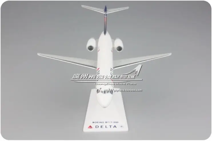 19 см пластиковая модель самолета Airways американская DELTA N935AT Airlines с подставкой