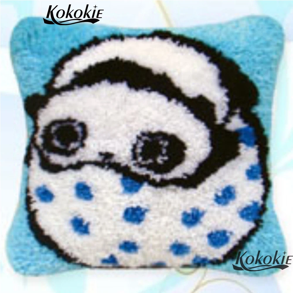 Защелкивающийся крючок вышивка крестиком ткань набор вязание крючком коврик