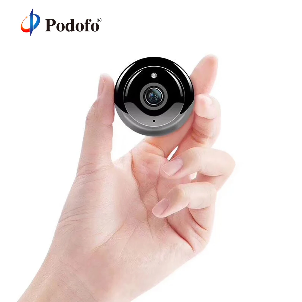 Podofo 720P HD Беспроводная мини Wi Fi умная домашняя ip камера безопасности Onvif Детский