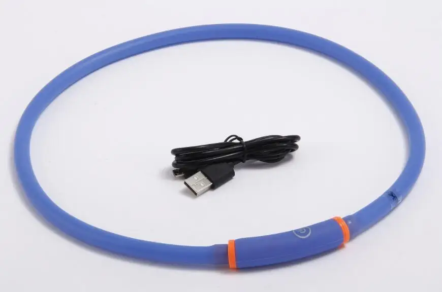Круглые трубчатые ошейники для домашних животных USB ошейник собак|Воротники| |