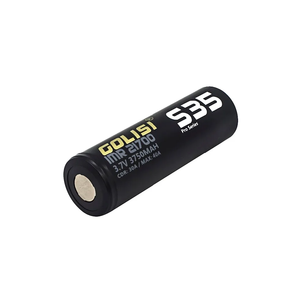 Golisi 2 шт. S35 IMR 21700 3750 мАч E-CIG аккумуляторная батарея для VAPE с goliisi i2 Смарт зарядное устройство ЖК-дисплей 2A Быстрая зарядка