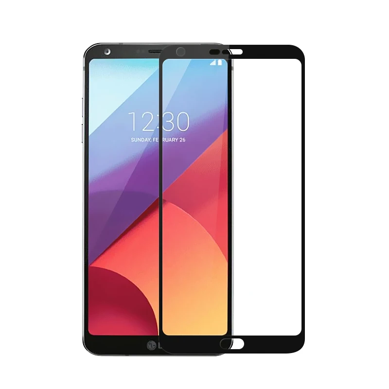 Полное Защитное стекло для LG V40 ThinQ Защита экрана для LG G8 ThinQ G7 V30 V20 Q6 G6 K4 K8 K10 Закаленное стекло пленка