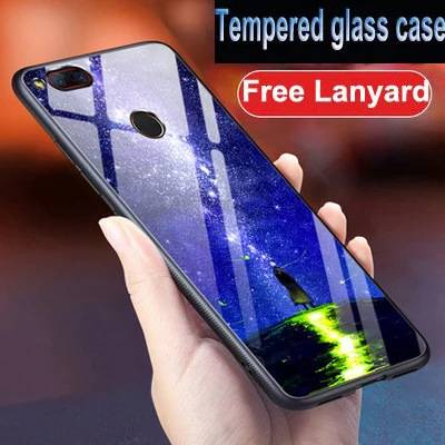 Coque для nibia Z17 мини чехол из закаленного стекла+ мягкий край крышки 5,2 ''для nibia Z 17 мини стеклянный корпус nibiaz17mini защитный чехол для телефона - Цвет: A2