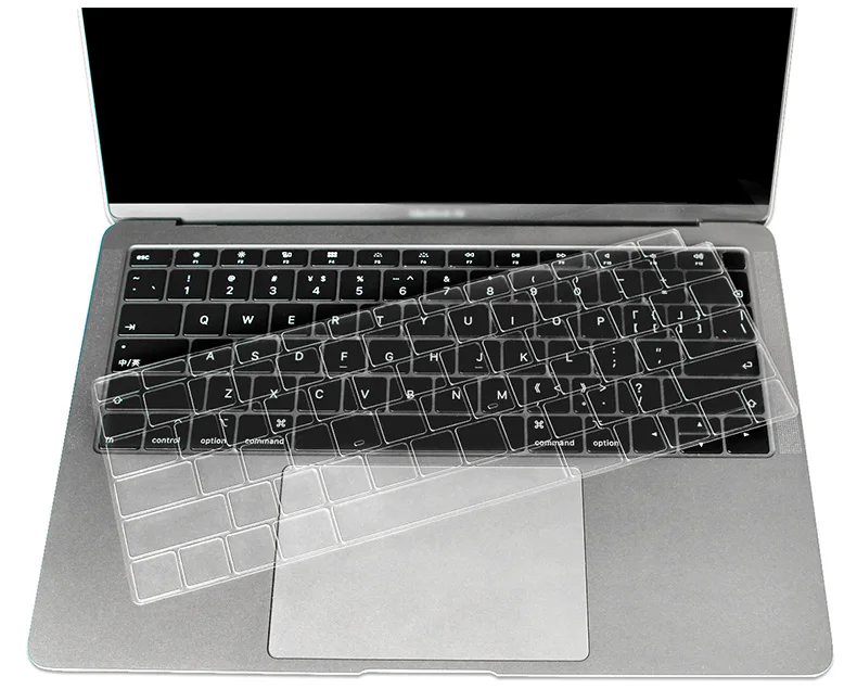 Прозрачный чехол для клавиатуры из ТПУ Apple MacBook Air 13 дюймов 2018 выпуска защитный A1932