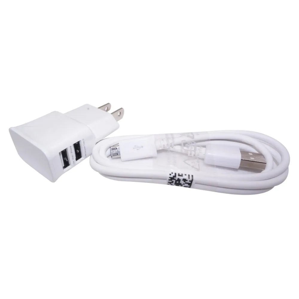QUWIND US Plug 2 в 1 2A настенное зарядное устройство и кабель Micro Usb для телефонов Android