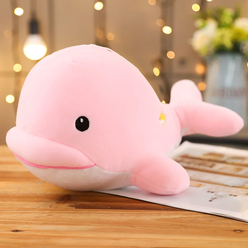 Супер мягкая игрушка в виде морского Кита 30 см плюшевая чучела | Игрушки и хобби