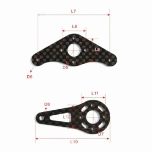 Сервопривод из углеродного волокна для плоскости 50 куб. См