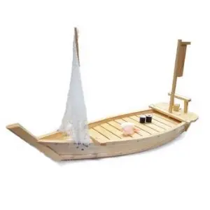 Бесплатная доставка японский ресторан деревянная лодка 50 см/20 дюймов поднос для