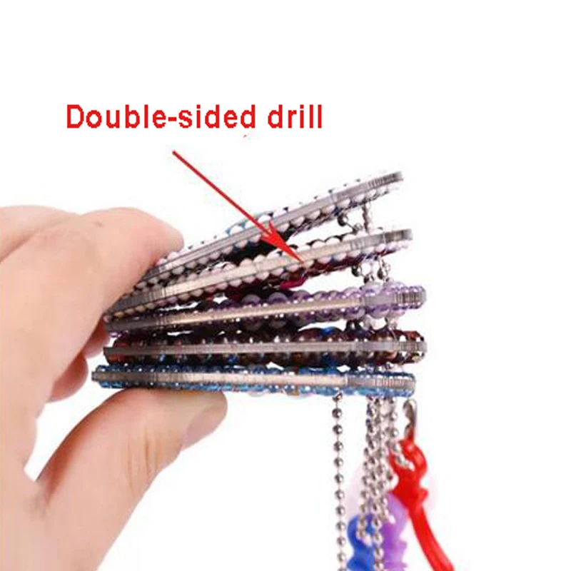 Алмазный брелок с вышивкой мультфильм серии DIY 5D полный двухсторонний дрель